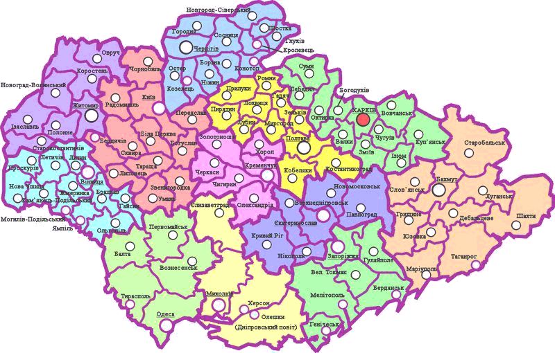 02 Ukraine Map 1921